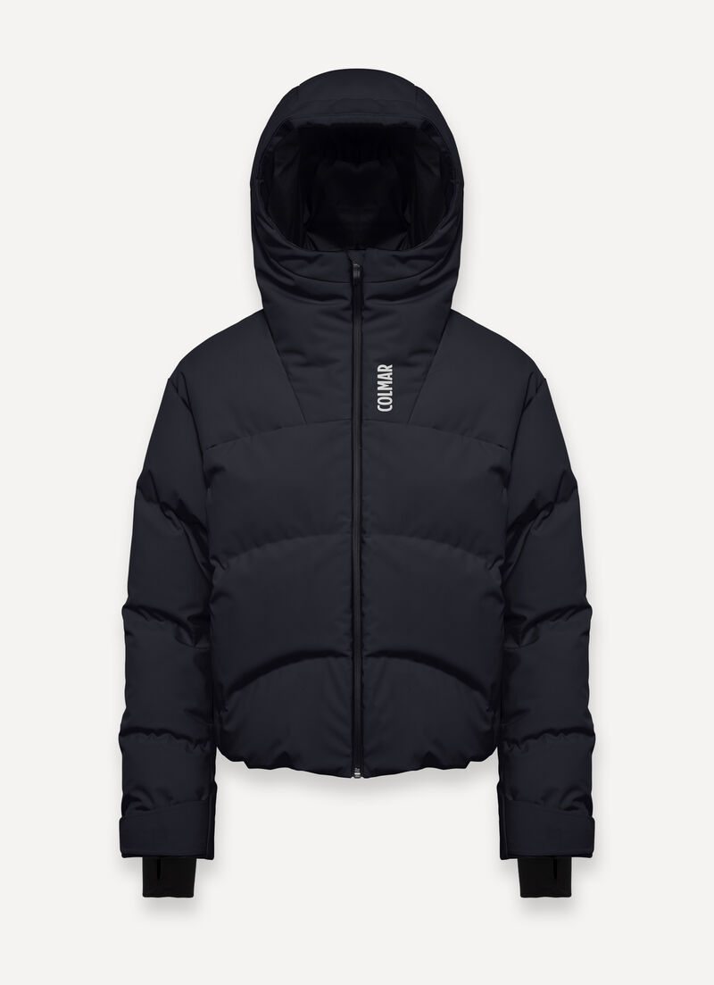 Cropped padded ski jacket