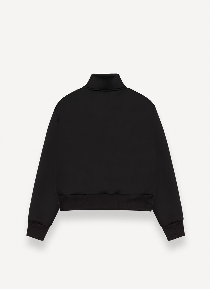 Relaxed-fit scuba sweatshirt