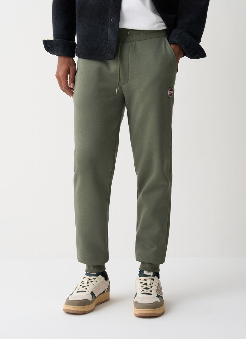 Cotton tracksuit bottoms