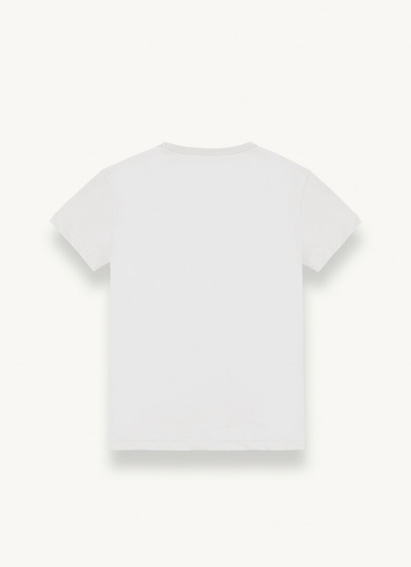 Short-sleeved jersey T-shirt