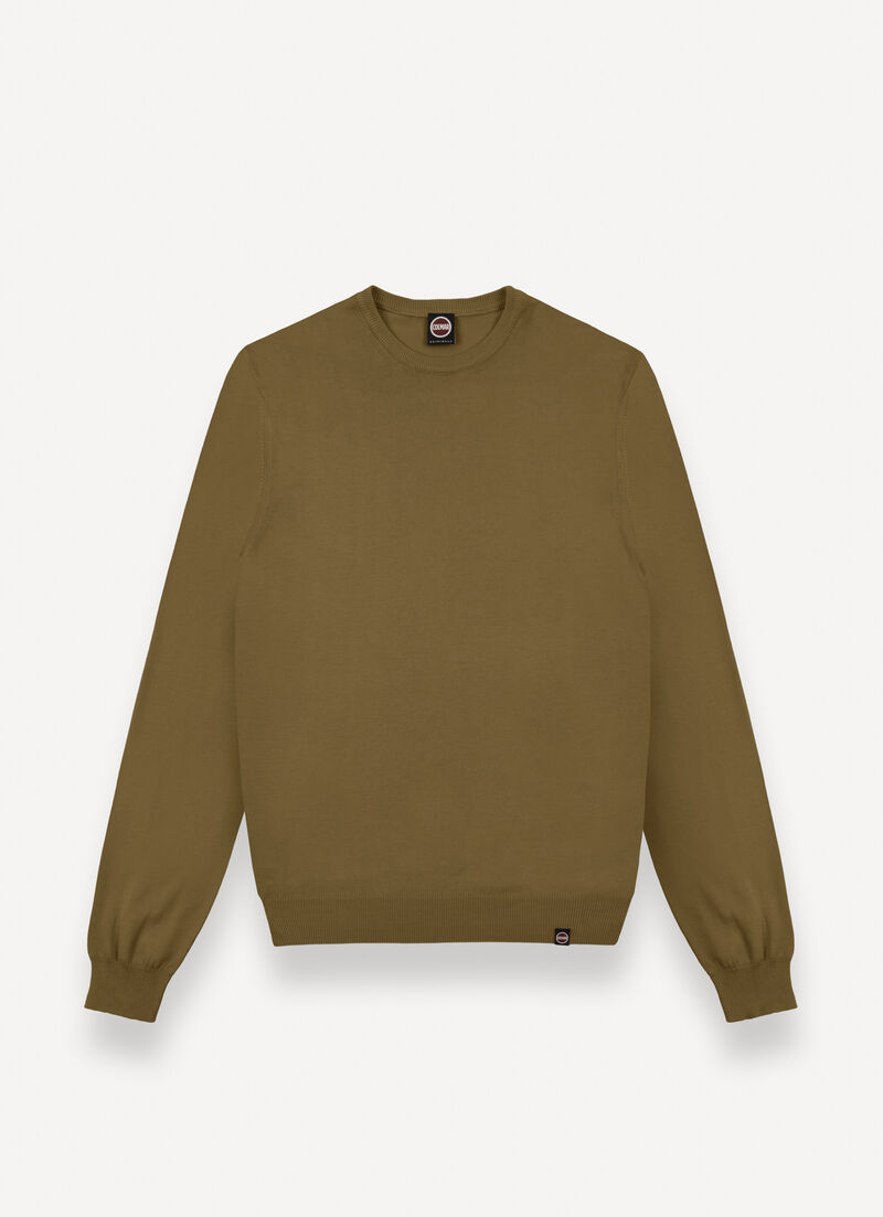 Faded crew-neck pullover