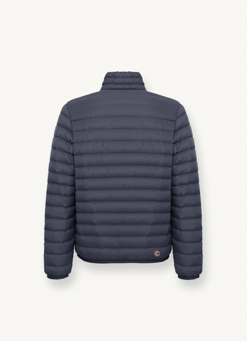 Padded collar down jacket