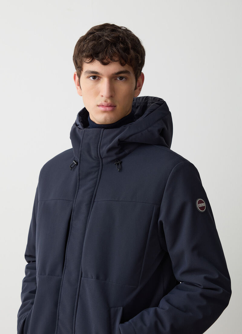 Multi-pocket padded waterproof jacket