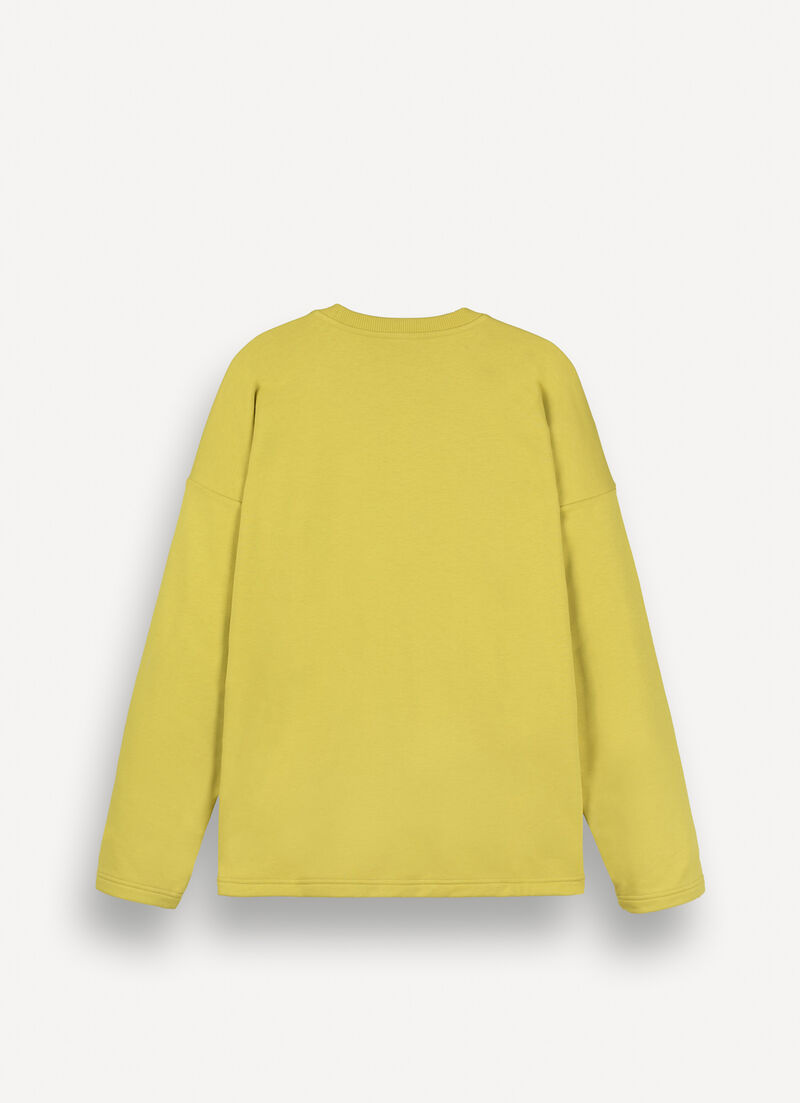 Sweatshirt with camouflage logo