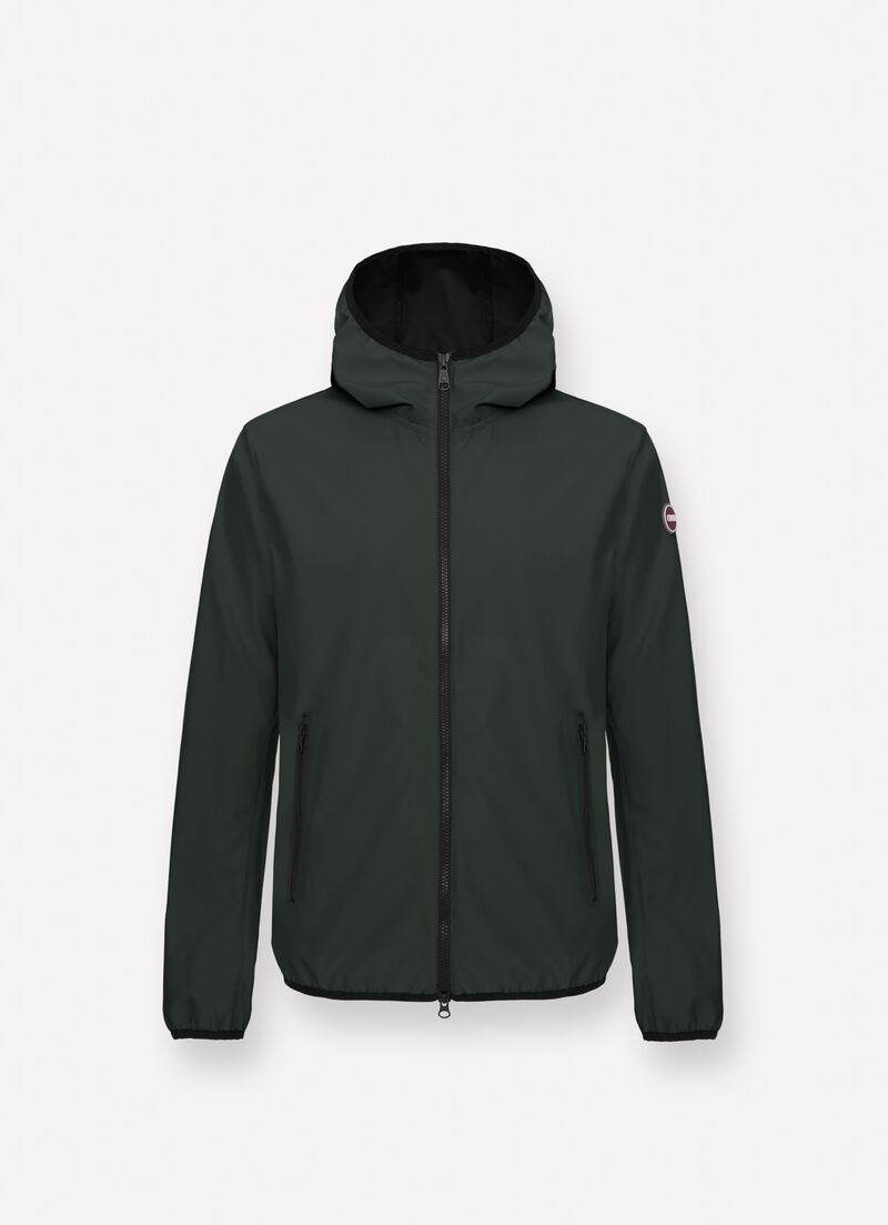 Softshell hooded jacket