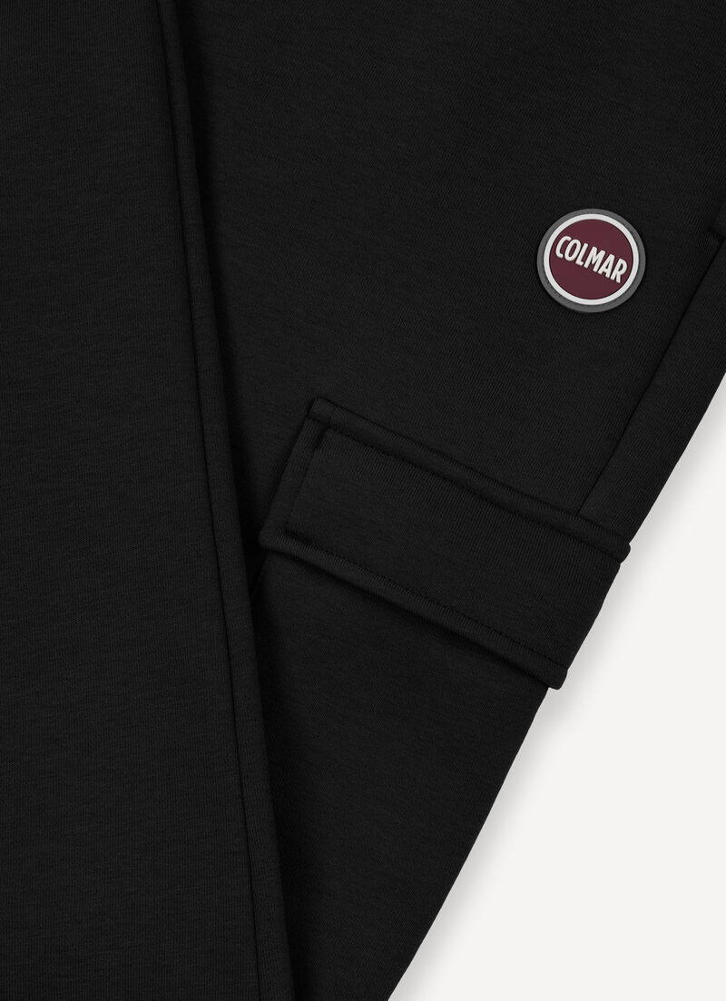 Cargo-style tracksuit bottoms