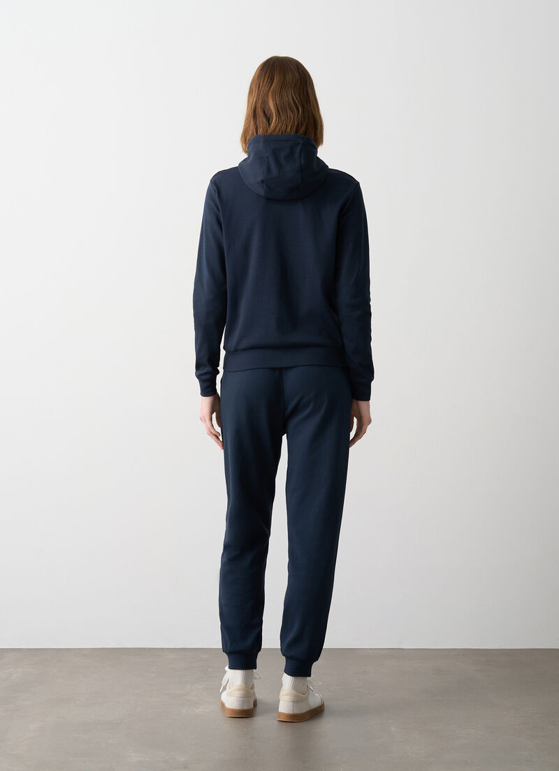 Super-light sweatshirt with zip