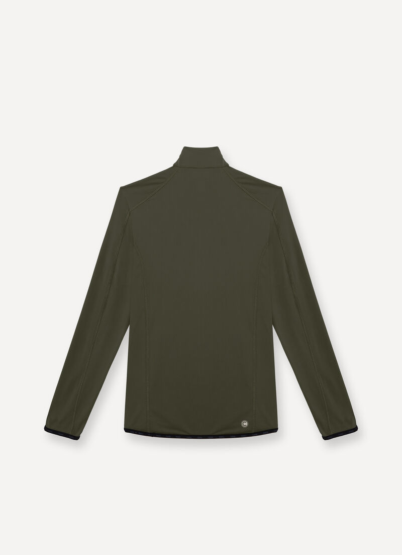 Thermal stretch ski sweater