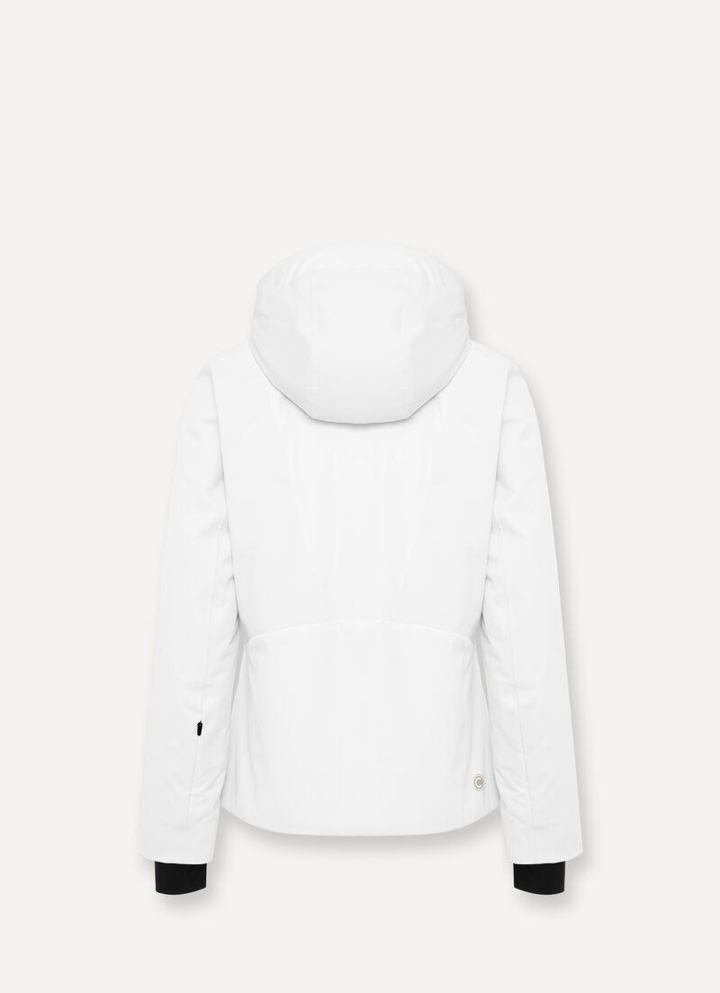 Two-fabric ski jacket