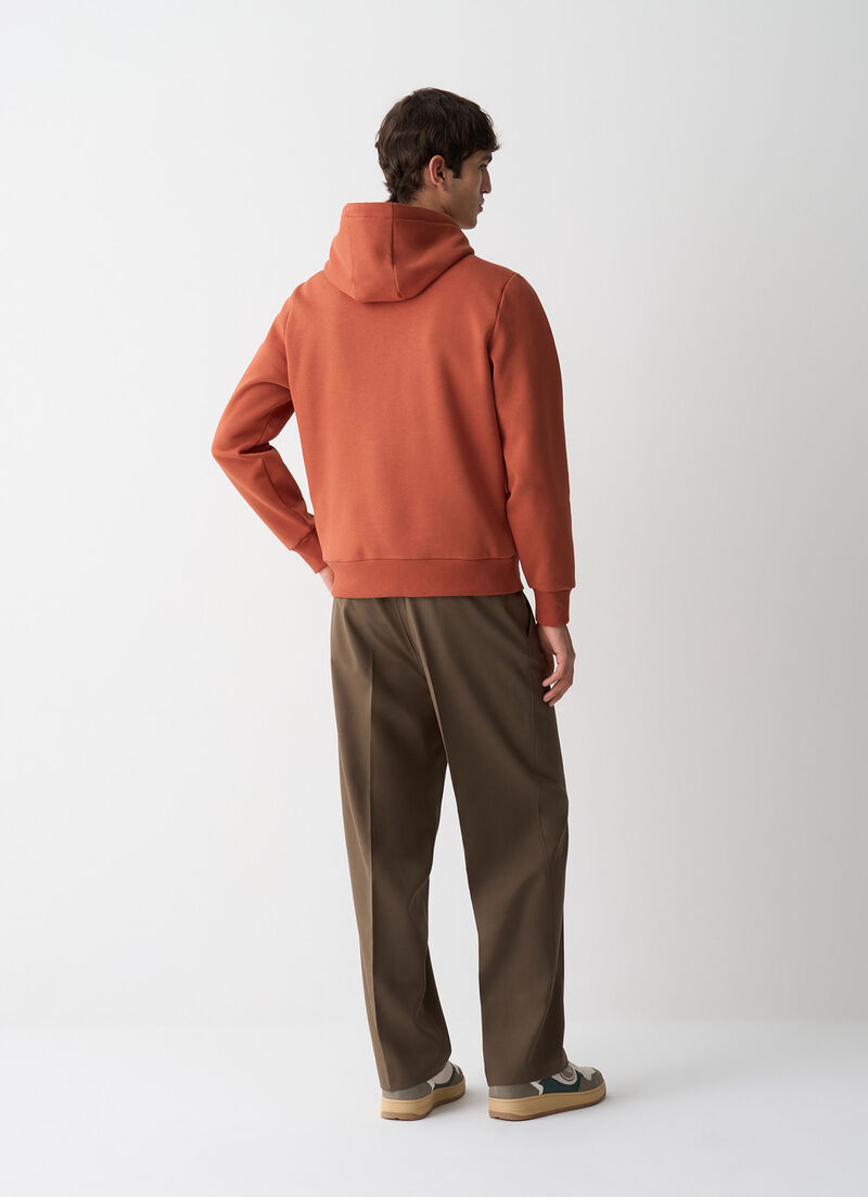 Hooded sweatshirt with logo