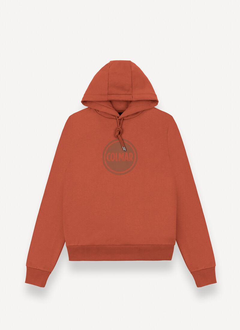 Hooded sweatshirt with logo