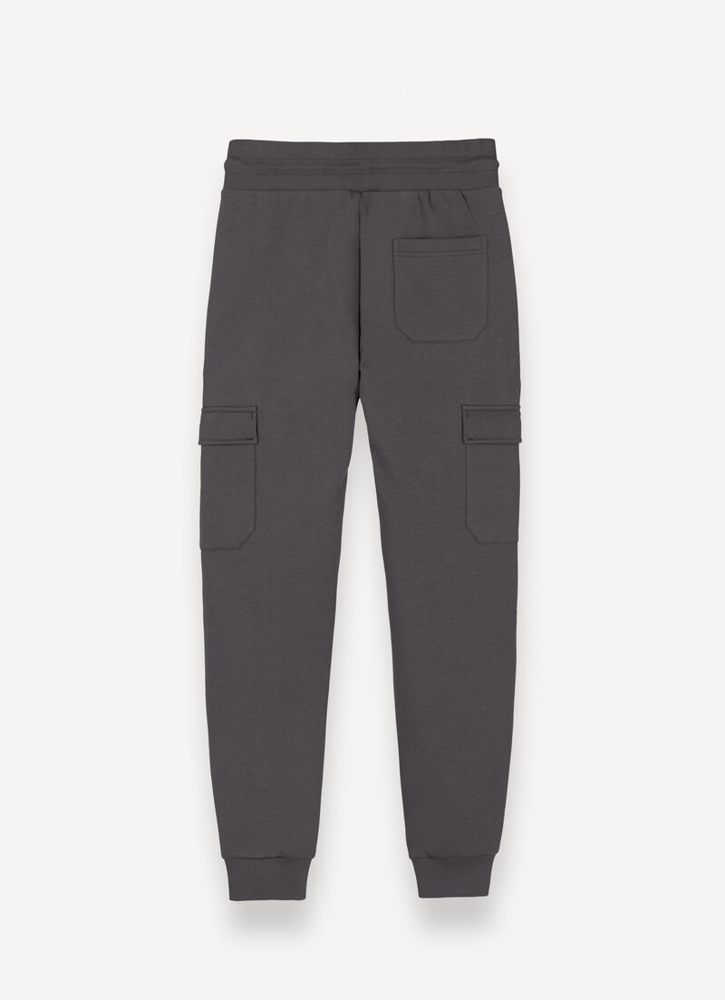 Cargo-style tracksuit bottoms