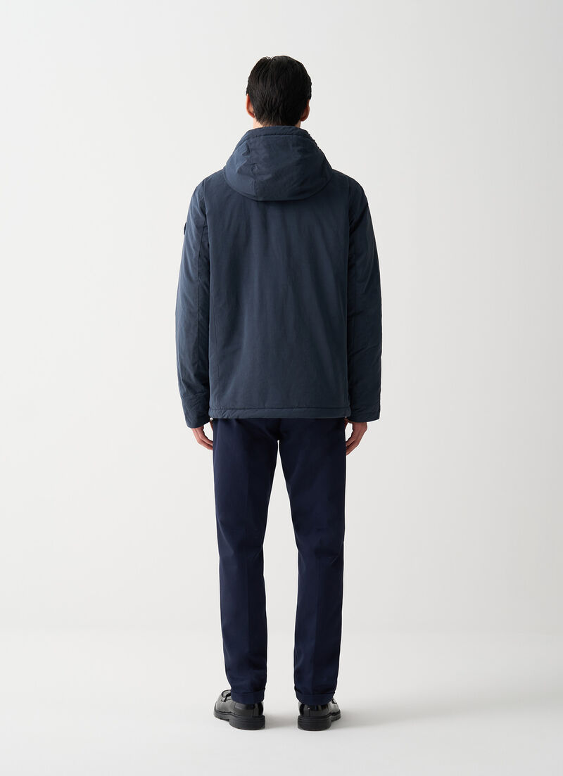 Supersoft jacket with hood