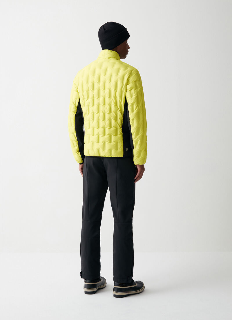 Water-repellent outdoor down jacket