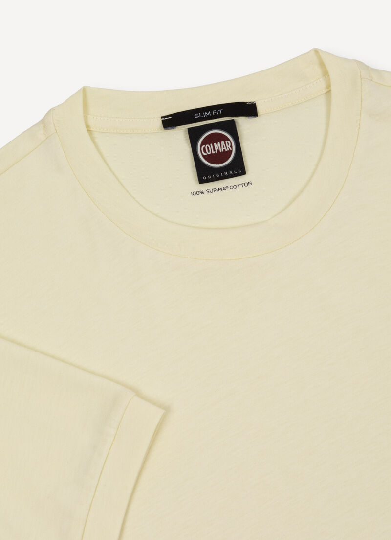 Slim-fit T-shirt in 100% Supima® cotton
