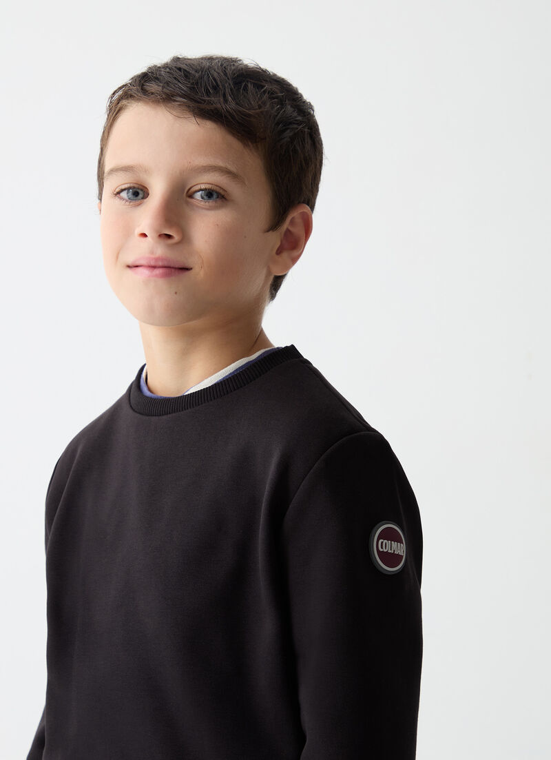 Crew neck sweatshirt