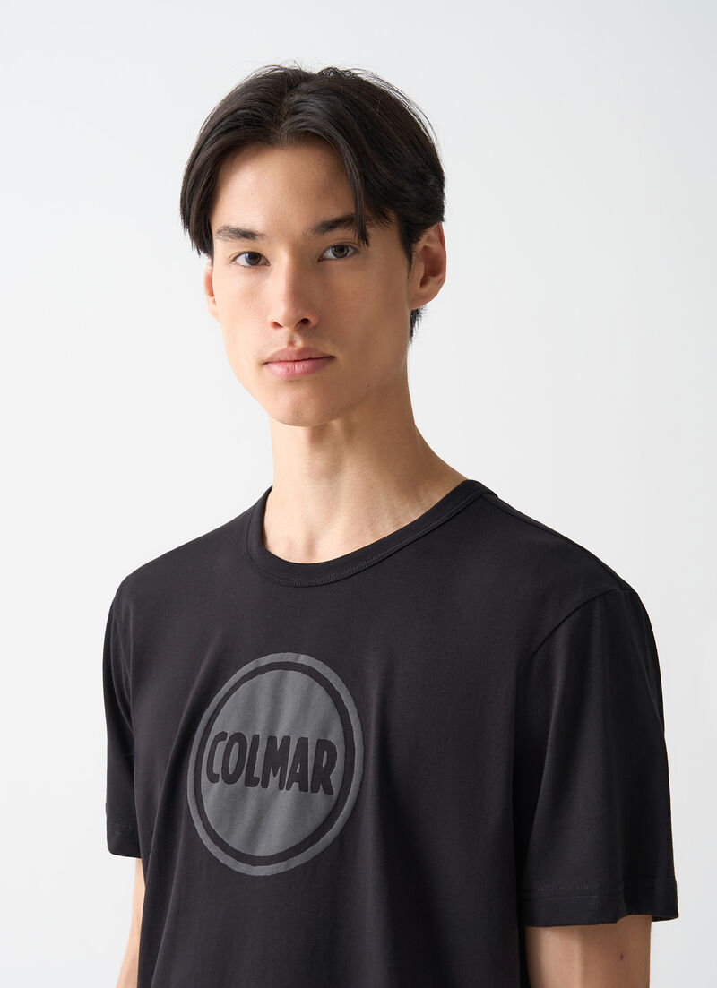 Crew-neck T-shirt with logo
