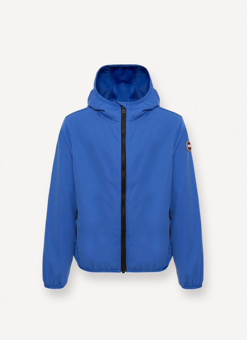 Softshell jacket with hood