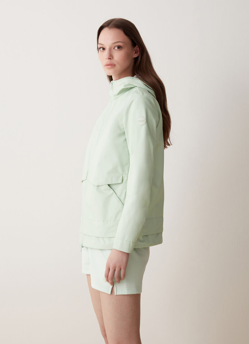 Jacket with Recycled Essentials hood