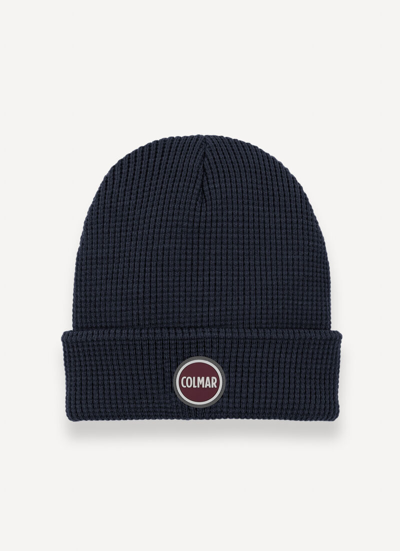Unisex hat with turn-up