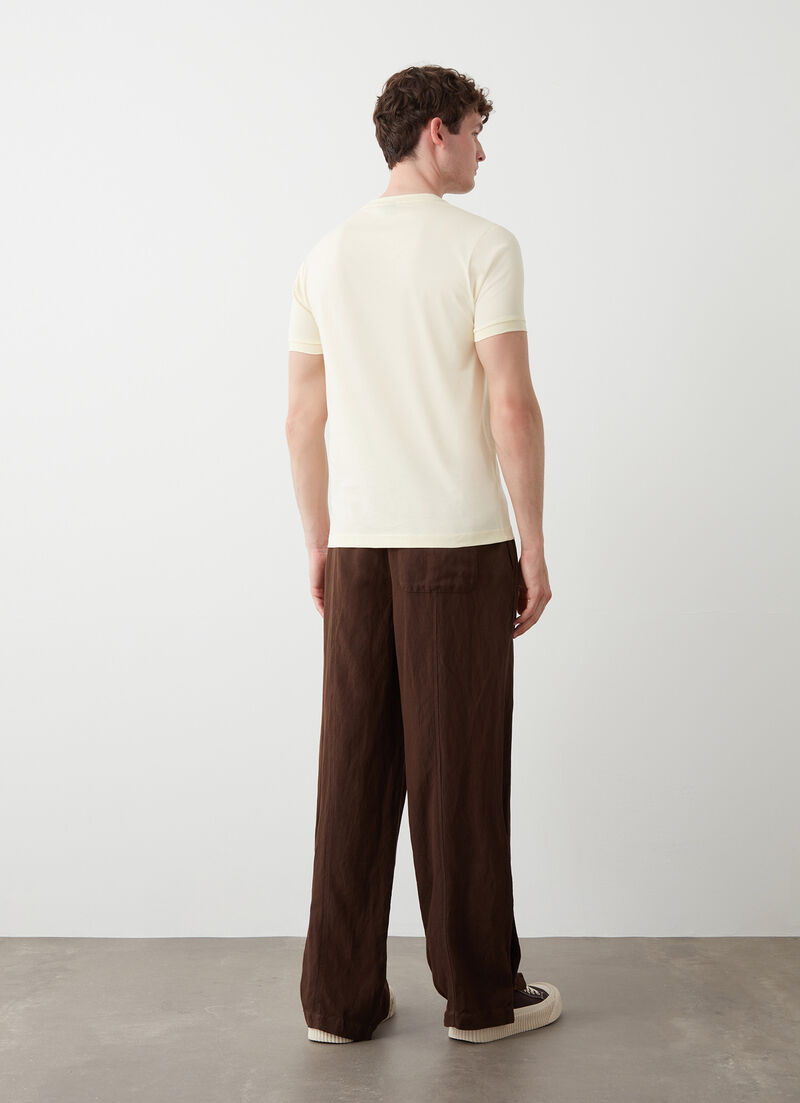 Slim-fit T-shirt in 100% Supima® cotton