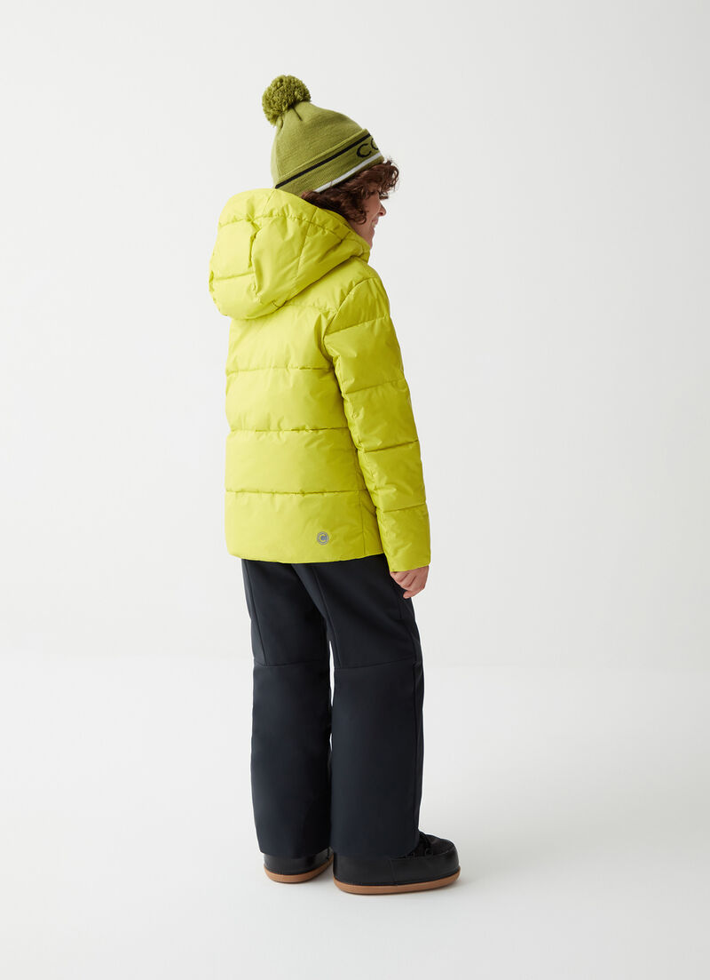 Boys’ puffy ski jacket