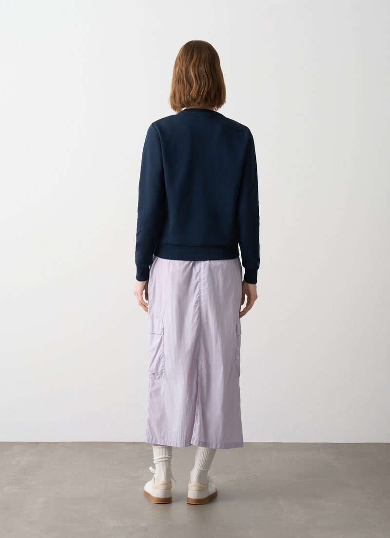 Crew neck sweatshirt