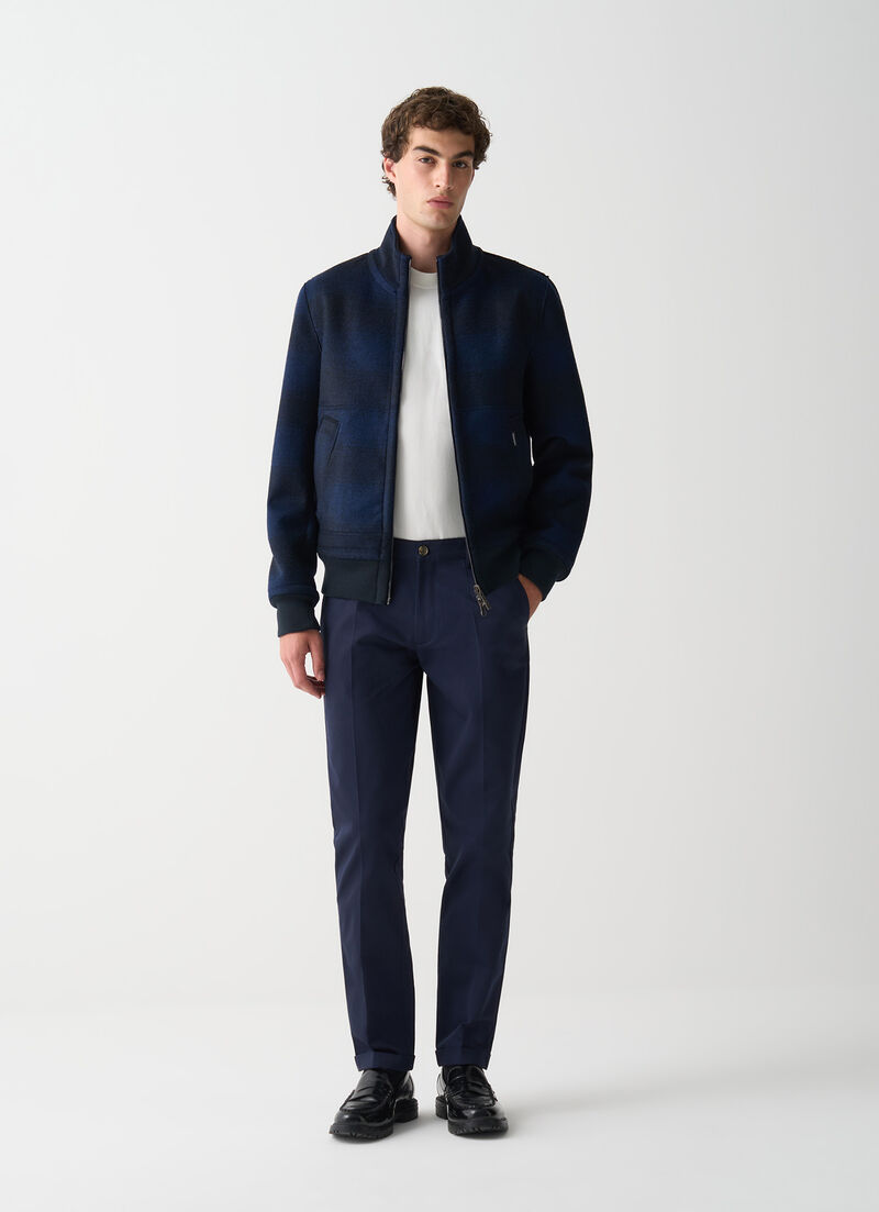 Cotton chino trousers