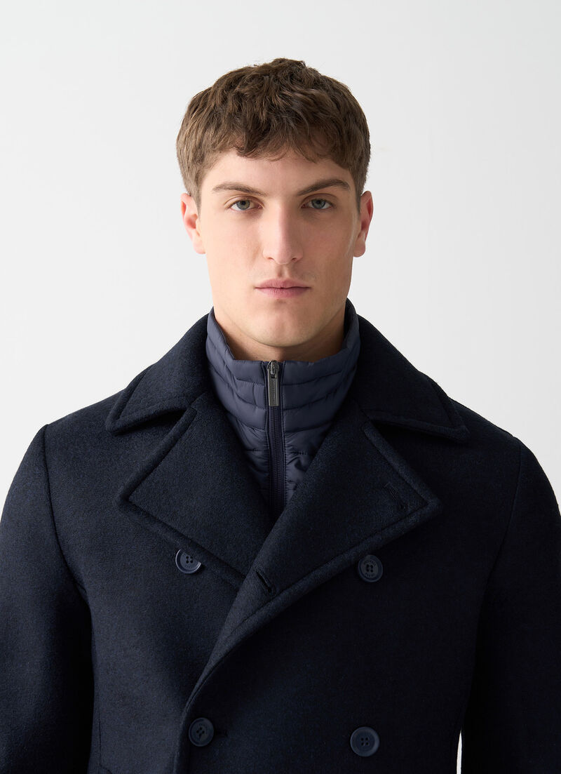 Double-breasted coat