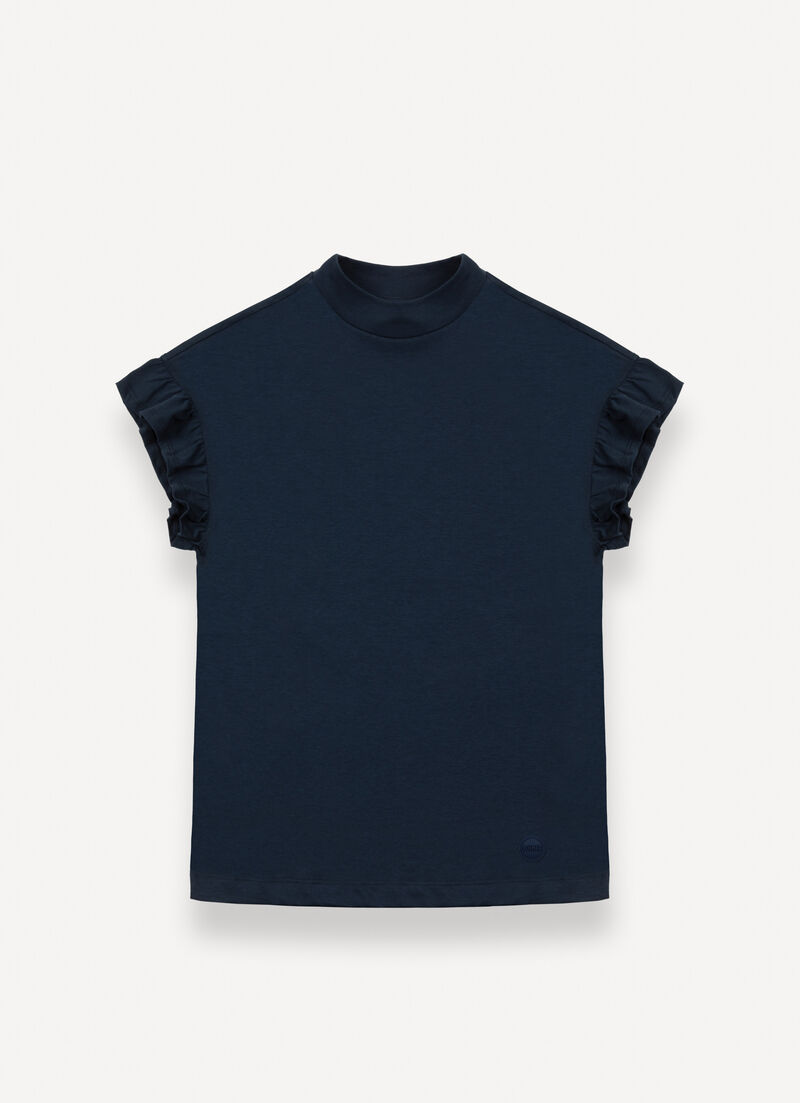 T-shirt with ruching