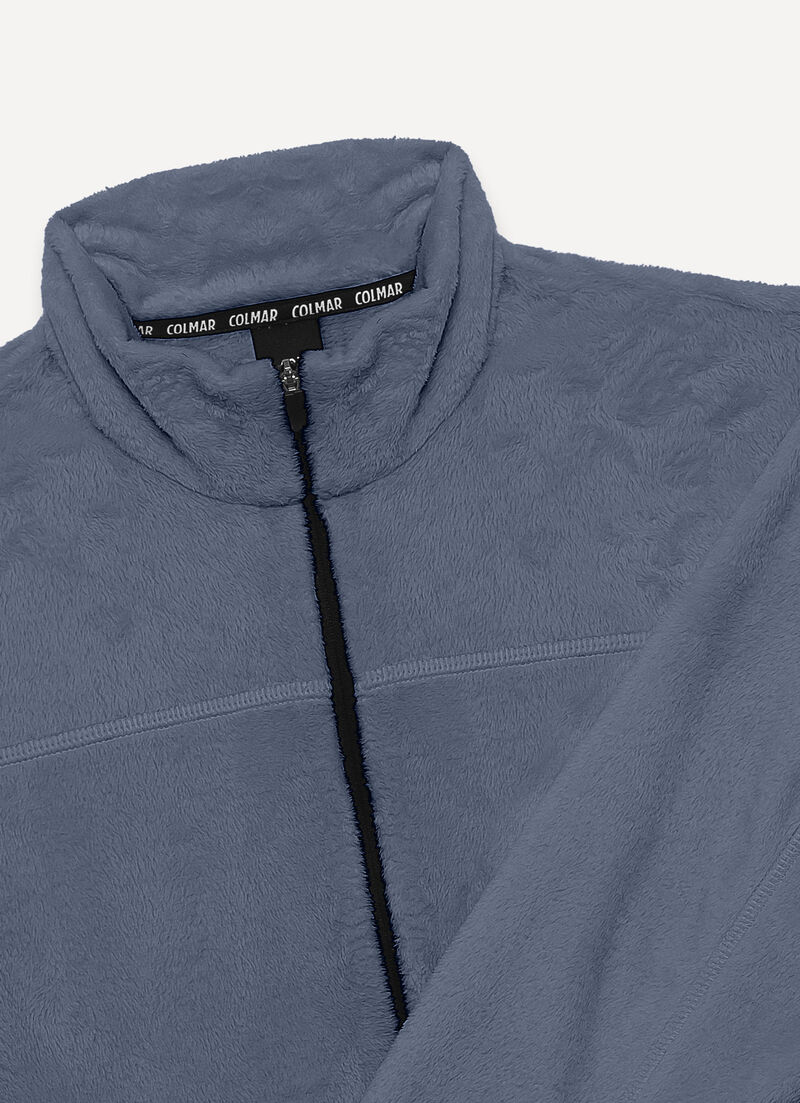 Plush-effect ski fleece