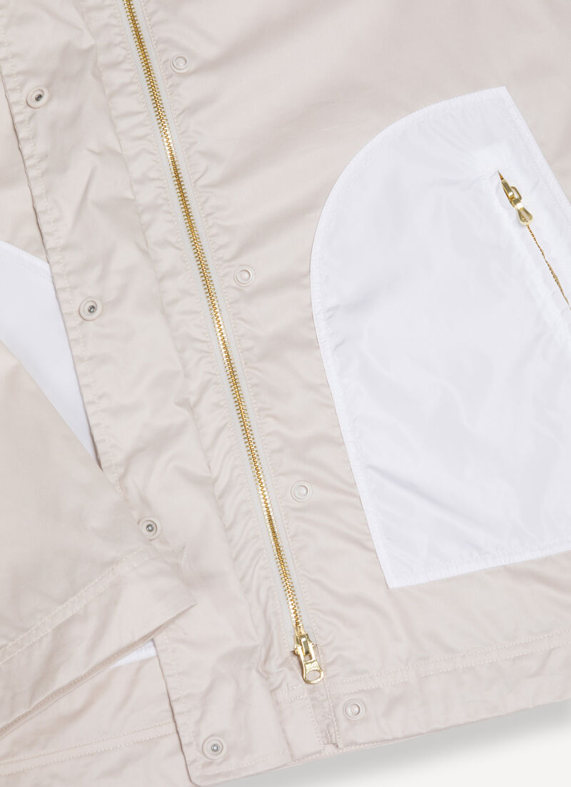 Cotton oversized jacket