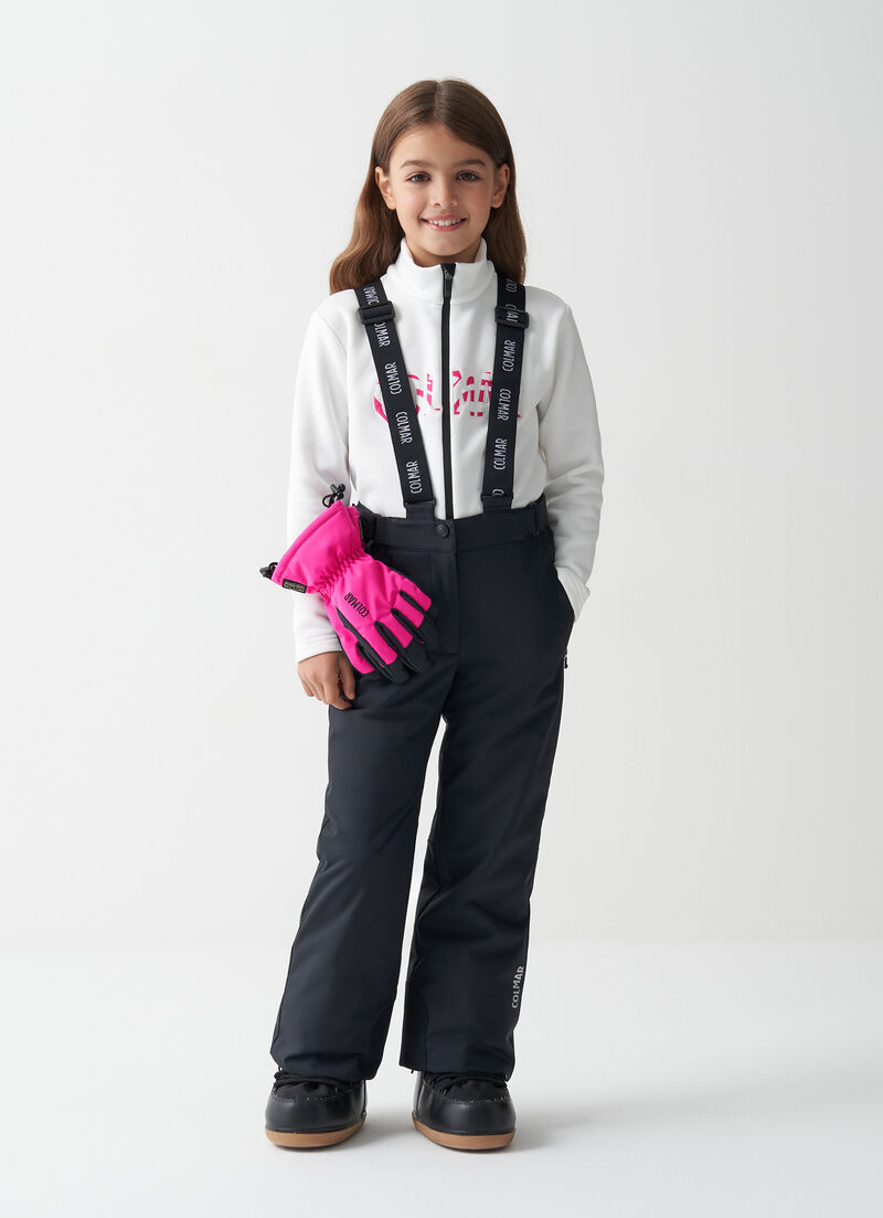 Girl's ski salopettes