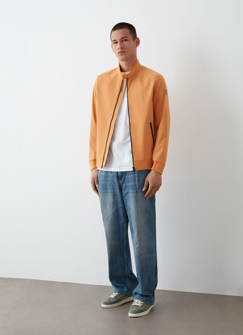 Softshell biker jacket