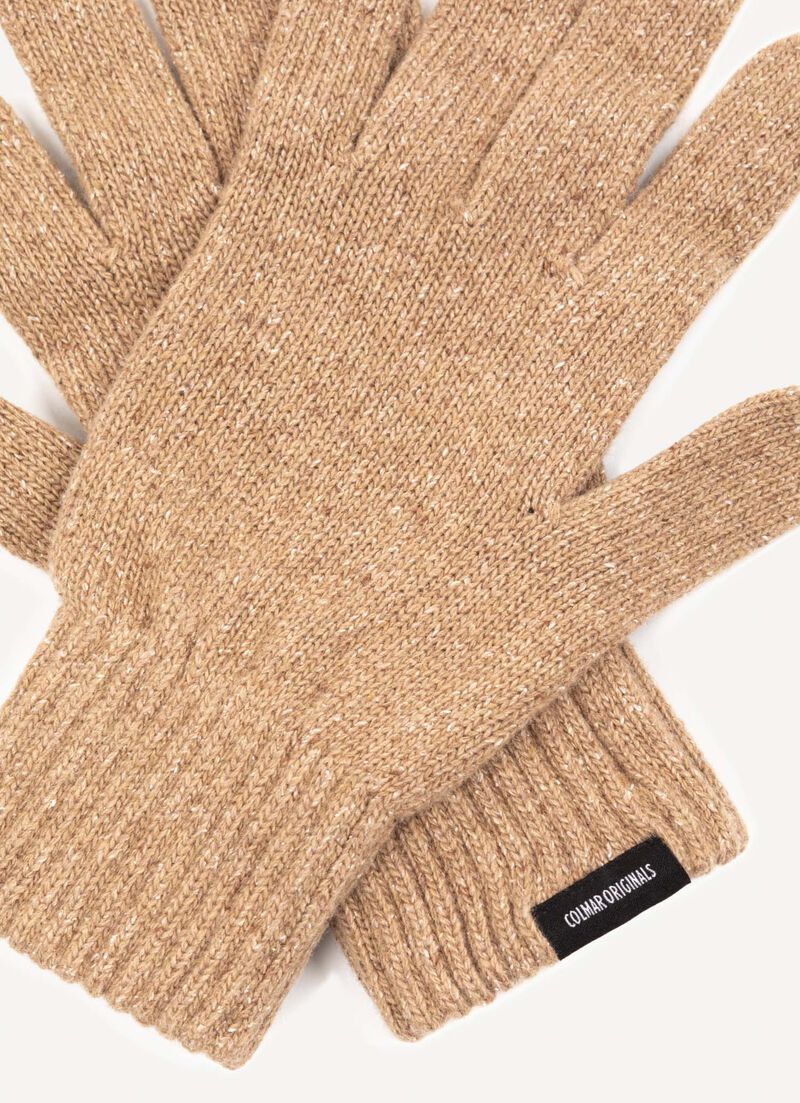 Unisex melange gloves