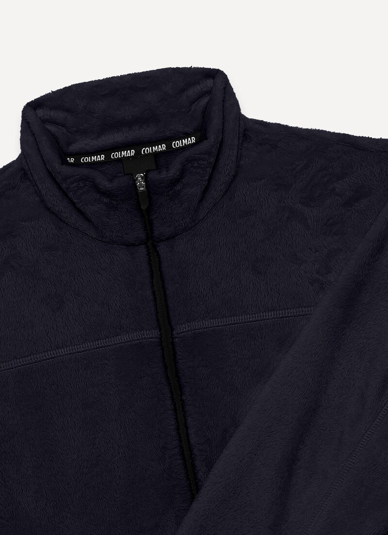 Plush-effect ski fleece