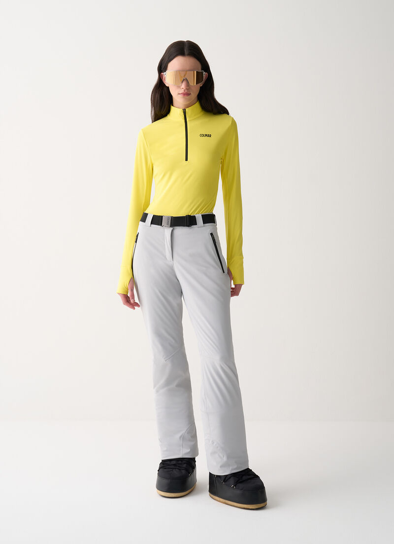 Stretch fleece bodysuit