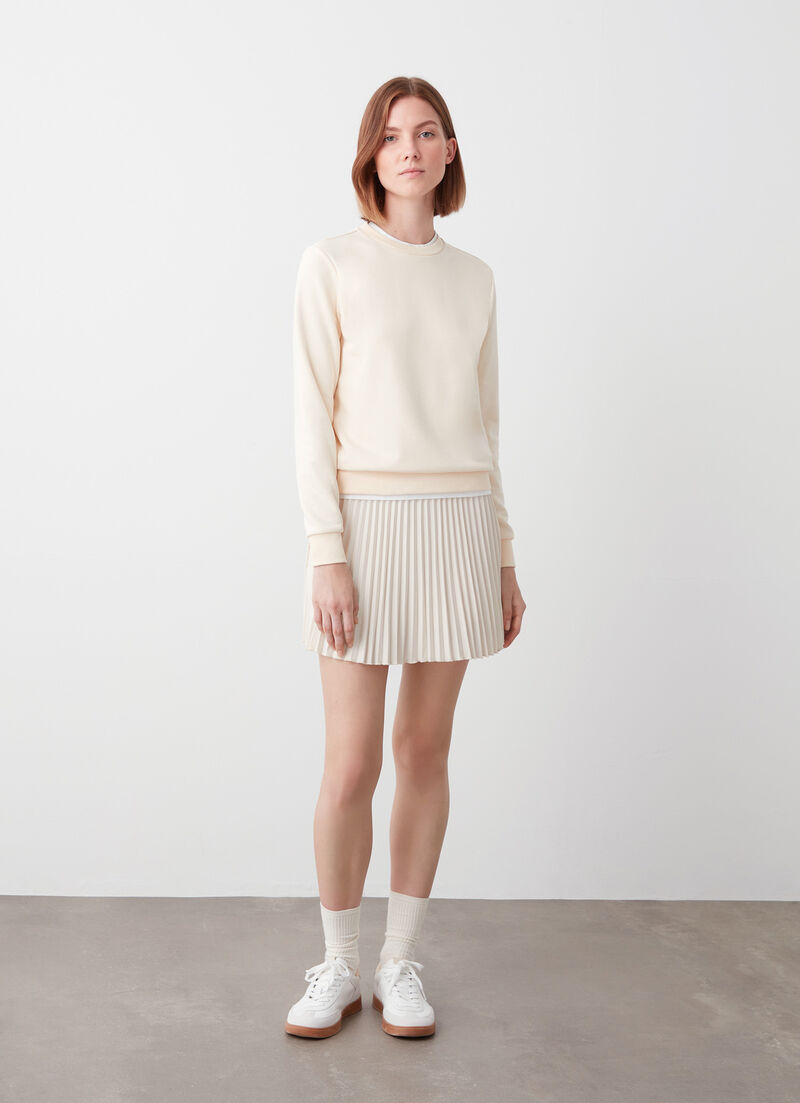 Crew neck sweatshirt