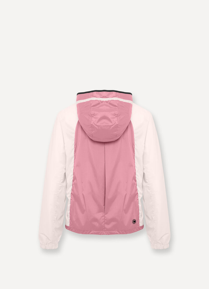 Unlined jacket with hood