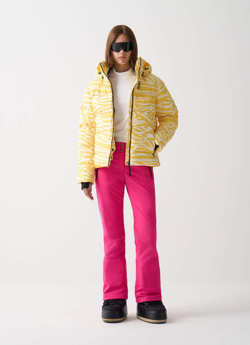 Dressy softshell ski trousers