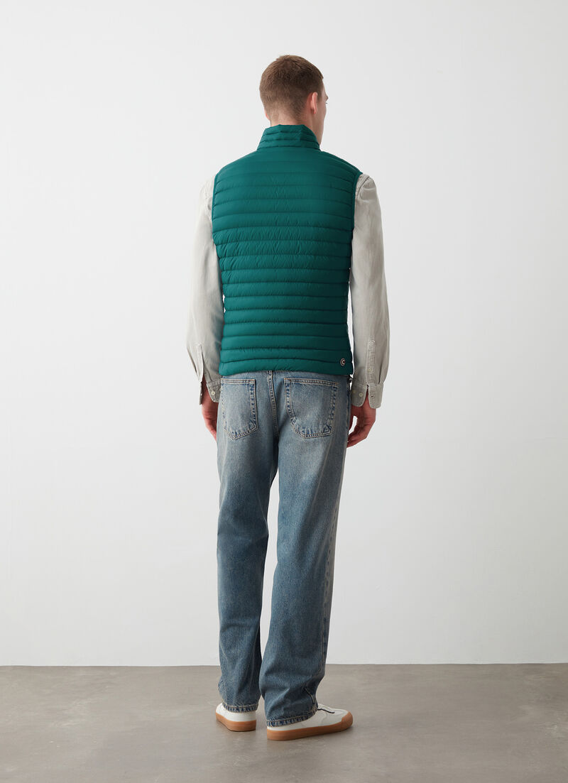 Quilted down gilet