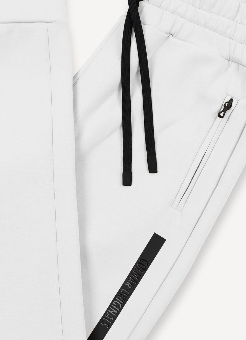 Jumpsuit trousers with zip