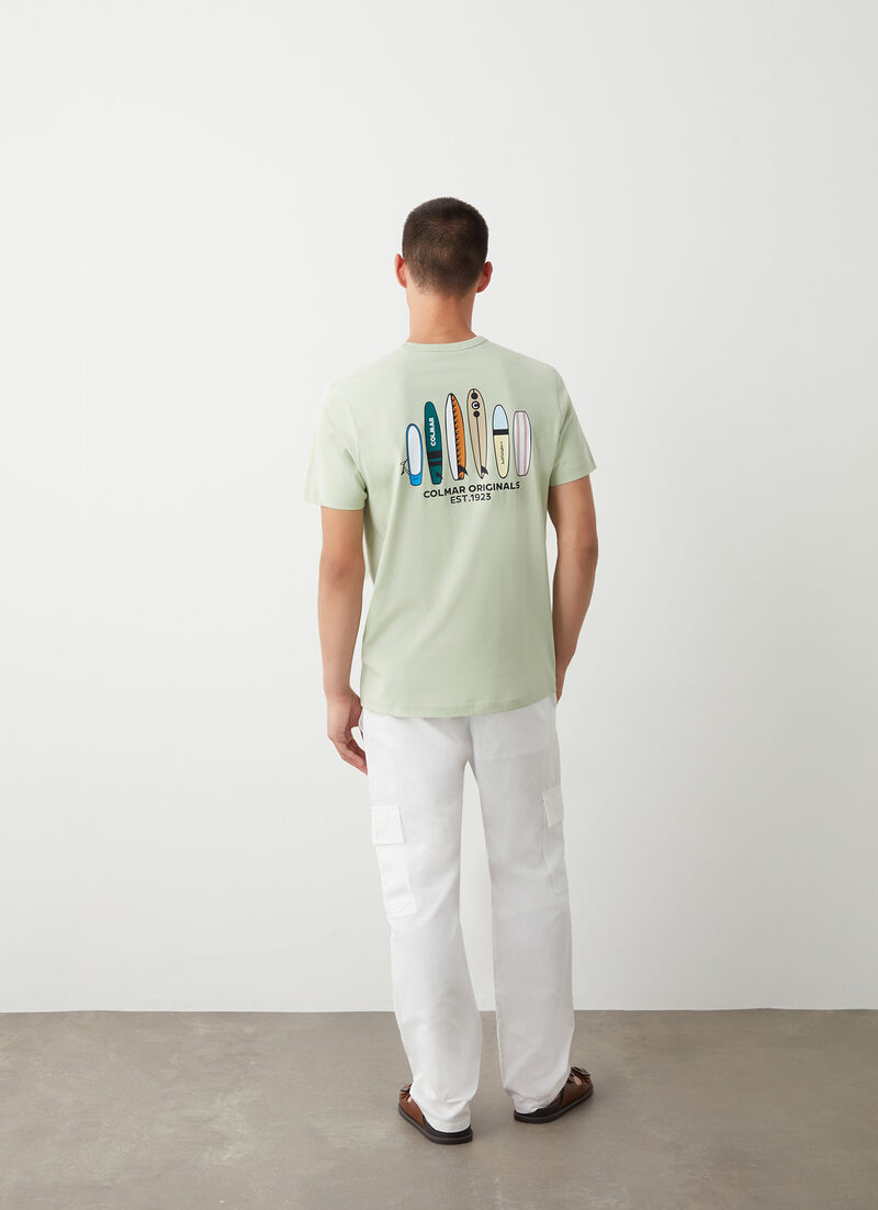 Short-sleeved surf T-shirt
