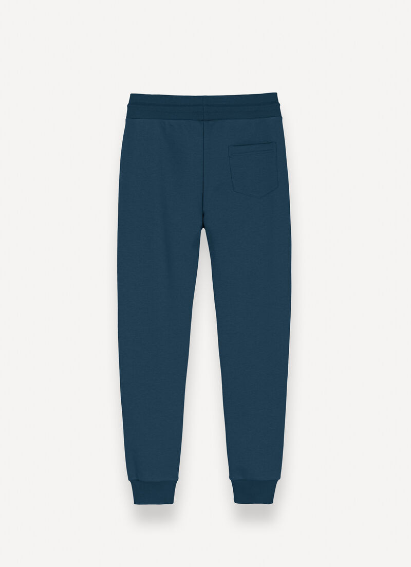 Cotton tracksuit bottoms