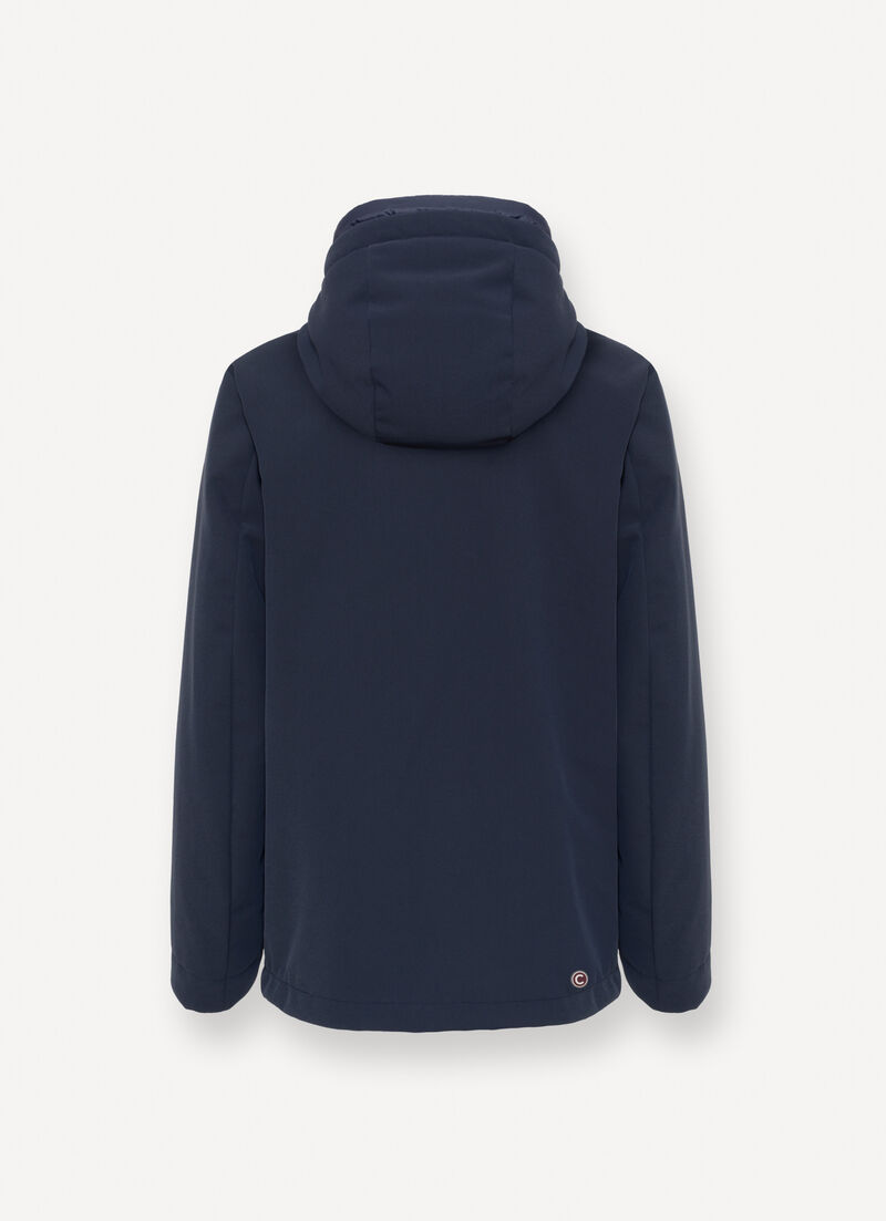 Multi-pocket padded waterproof jacket