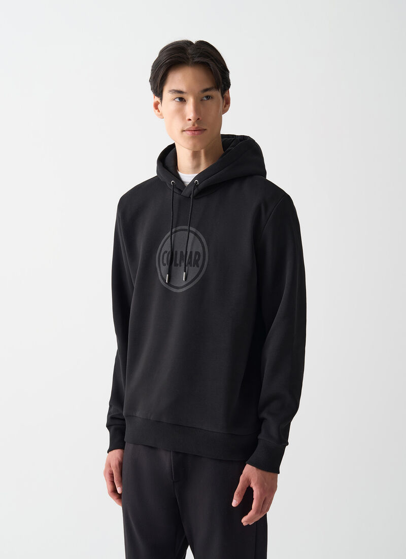Hooded sweatshirt with logo