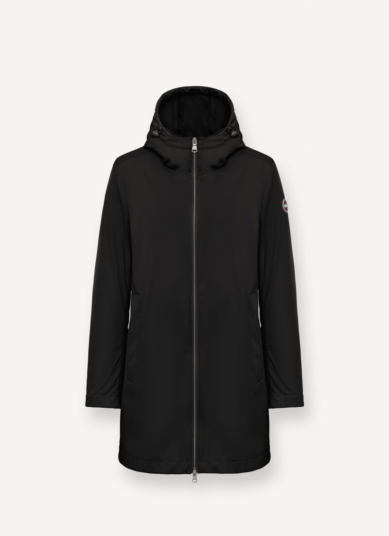 Long softshell jacket