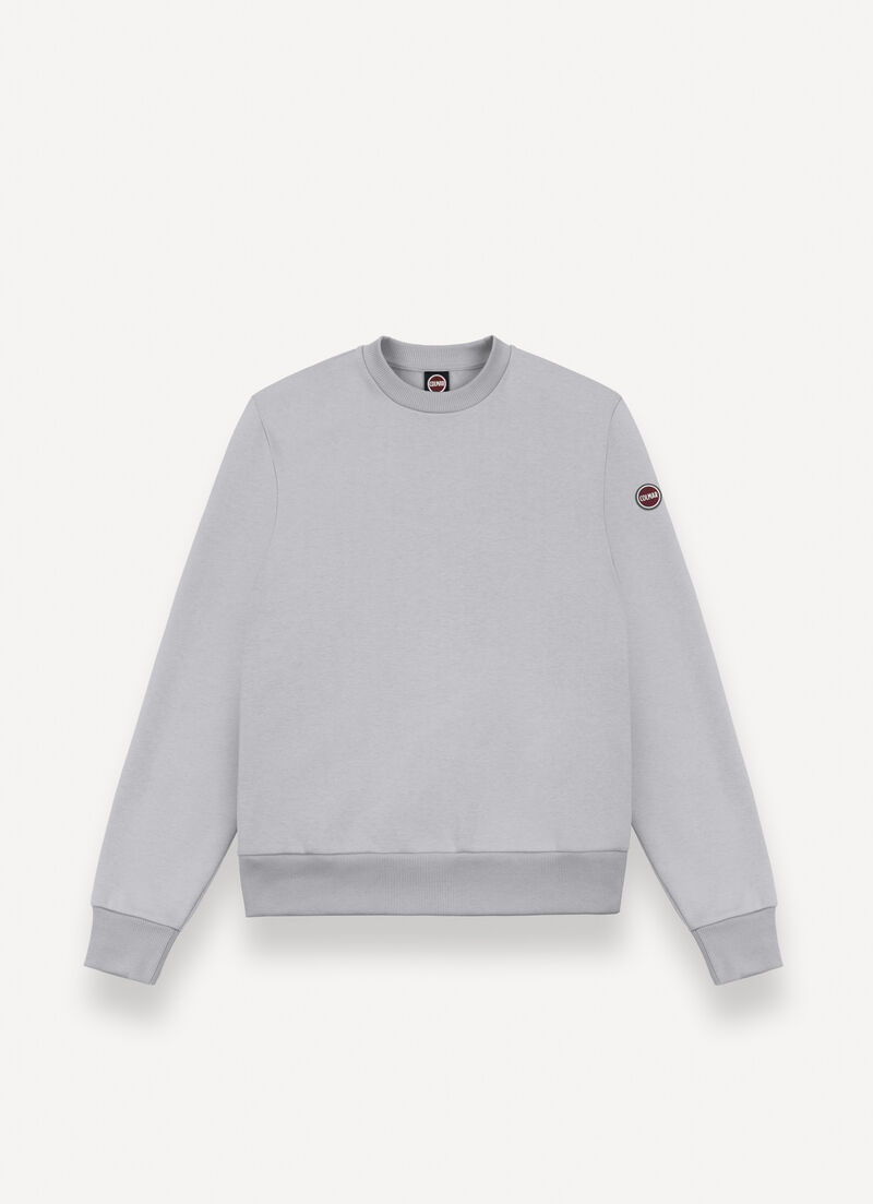 Cotton crew-neck sweatshirt