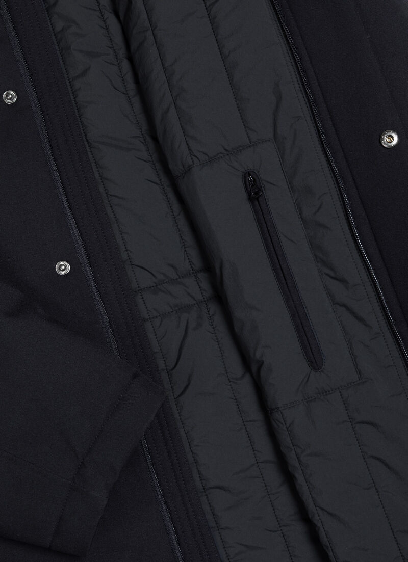 Padded parka with hood