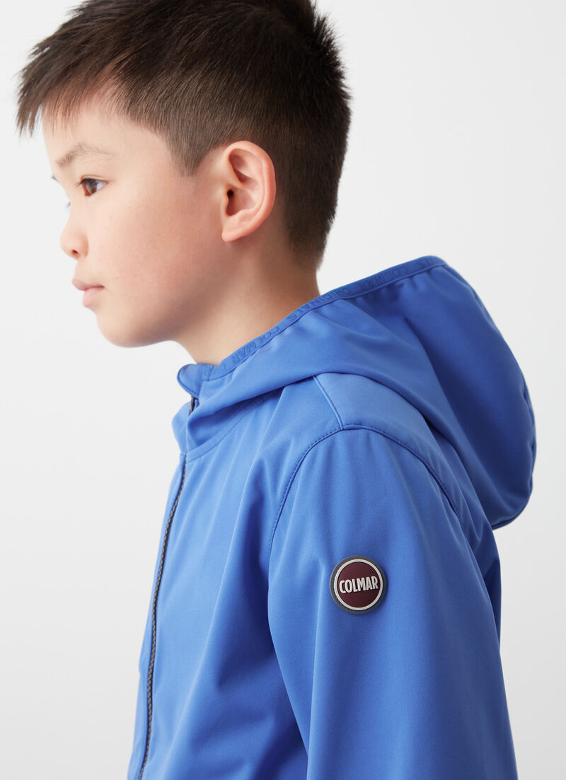 Softshell jacket with hood